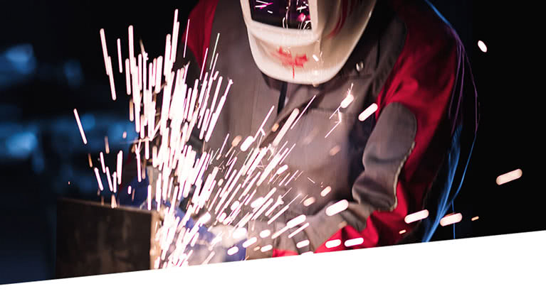 A metalworker in Ontario