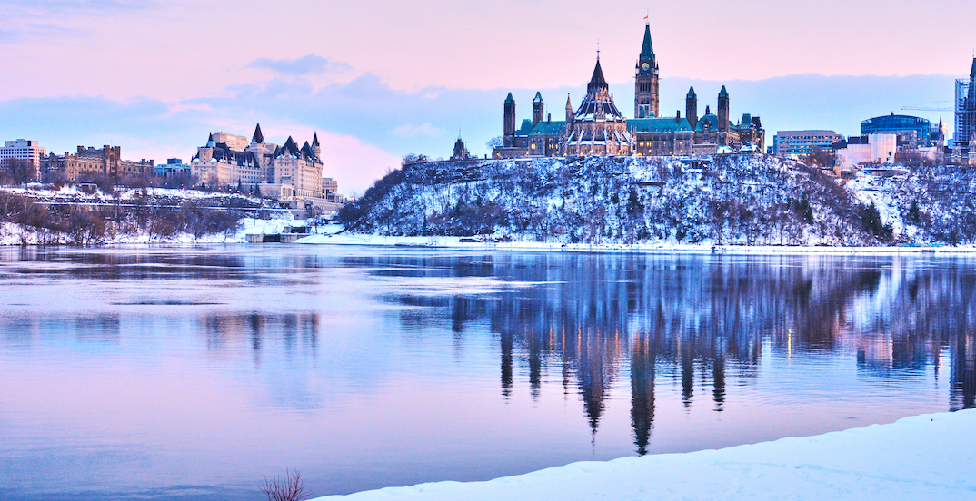 Ottawa in the snow